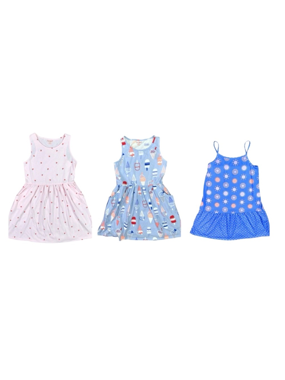 Girls’ Size 10/12 (L) Cat & Jack Dress Bundle - 3 Dresses - EUC / Gently Used